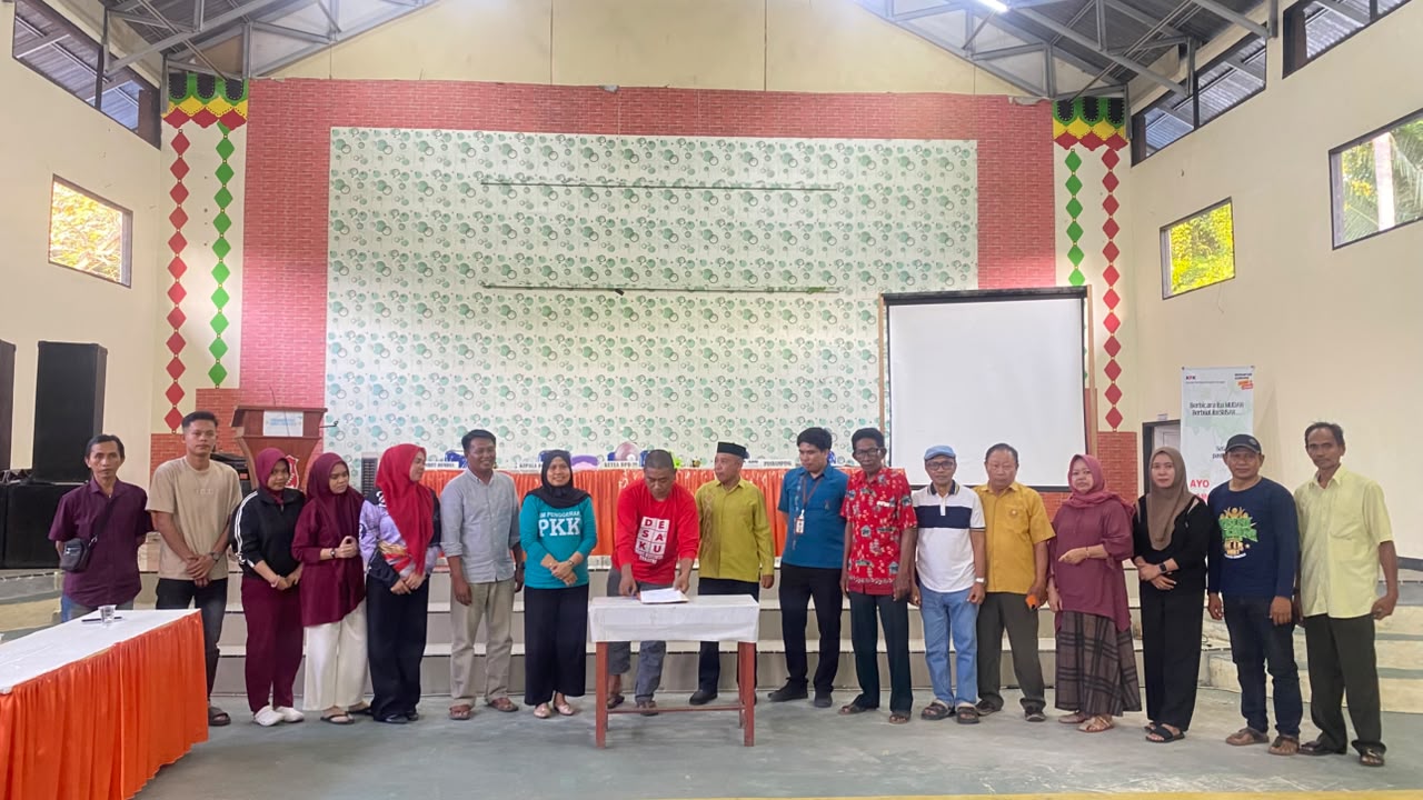 Musyawarah Desa Khusus tentang Revitalisasi Pengurus BUMDES GEMILANG Desa Teratai