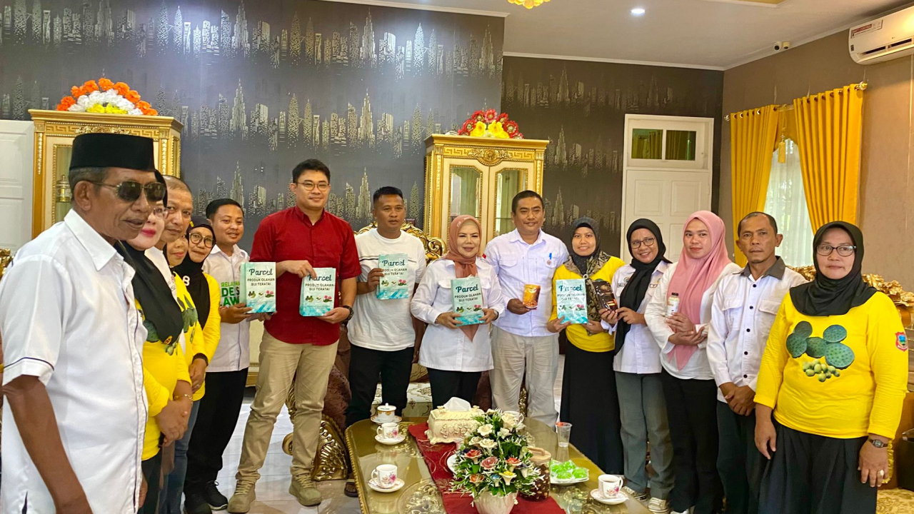 Pemdes Teratai Audiensi Wagub Gorontalo Pengolahan Biji Teratai