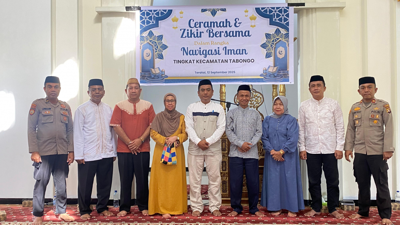 Navigasi Iman: Ceramah dan Zikir Bersama di Desa Teratai, Kecamatan Tabongo