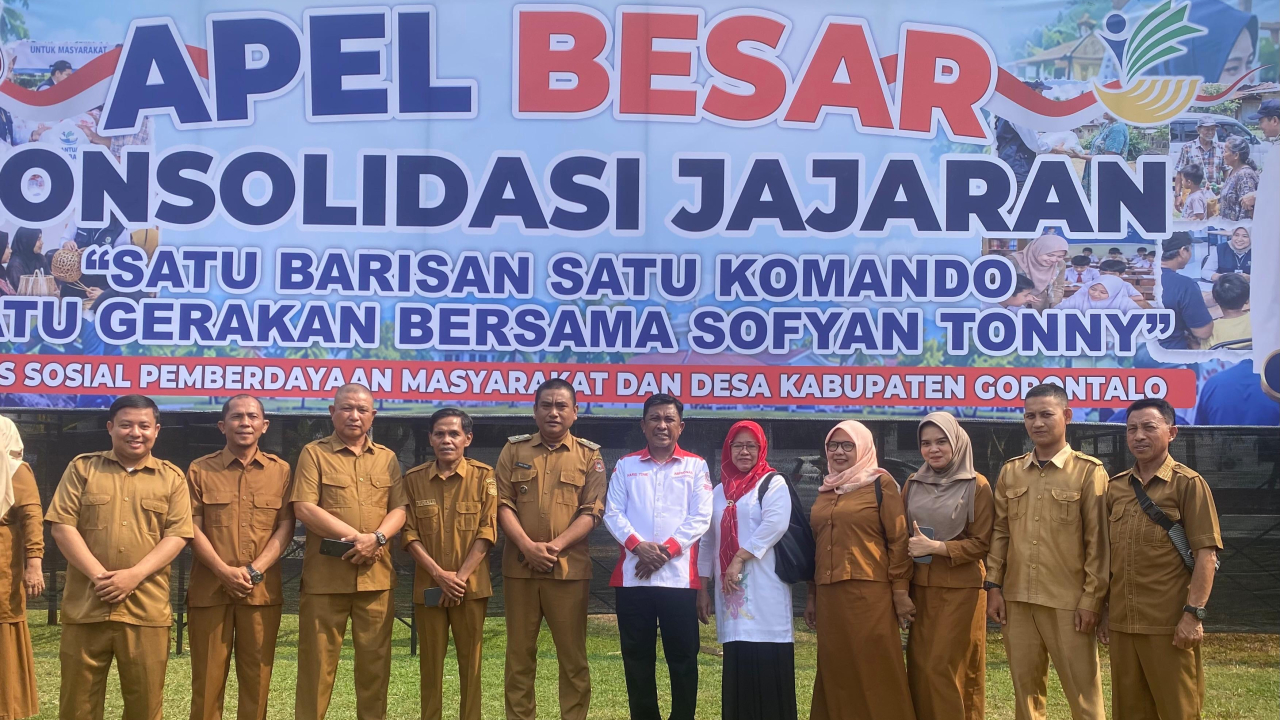 Apel Besar terkait Konsolidasi Jajaran Dorong Sinergi dalam Mewujudkan Pelayanan Sosial dan Pemberdayaan Desa yang Lebih Nyata.