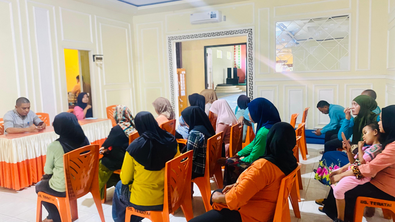 Rapat Desa Teratai: Persiapan Jumbara Posyandu Kabupaten Gorontalo