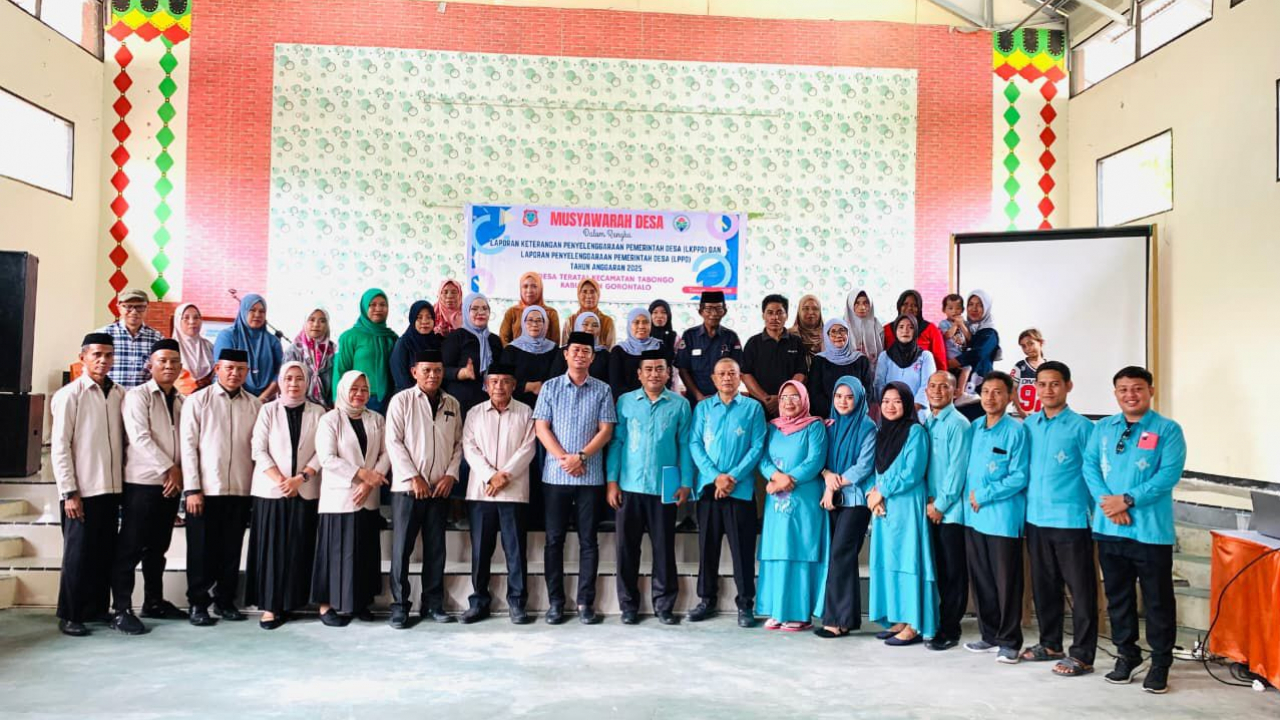 Pemerintah Desa Teratai Gelar Musyawarah Desa untuk Penyampaian LKPPD dan LPPD Tahun Aanggaran 2025