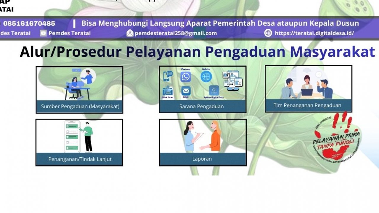 Makin dekat dengan warga, Pemerintah Desa Teratai sediakan fasilitas layanan pengaduan