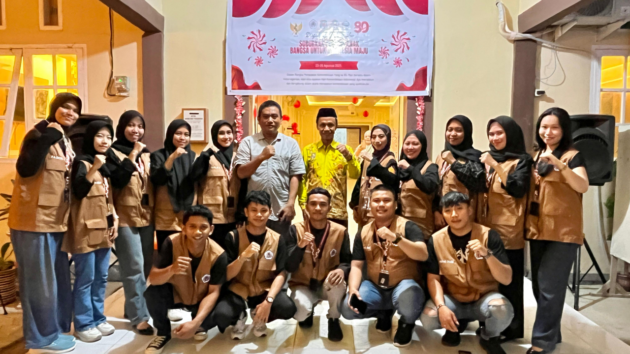 Meriahnya Pembukaan Peringatan HUT RI Ke-80 di Desa Teratai