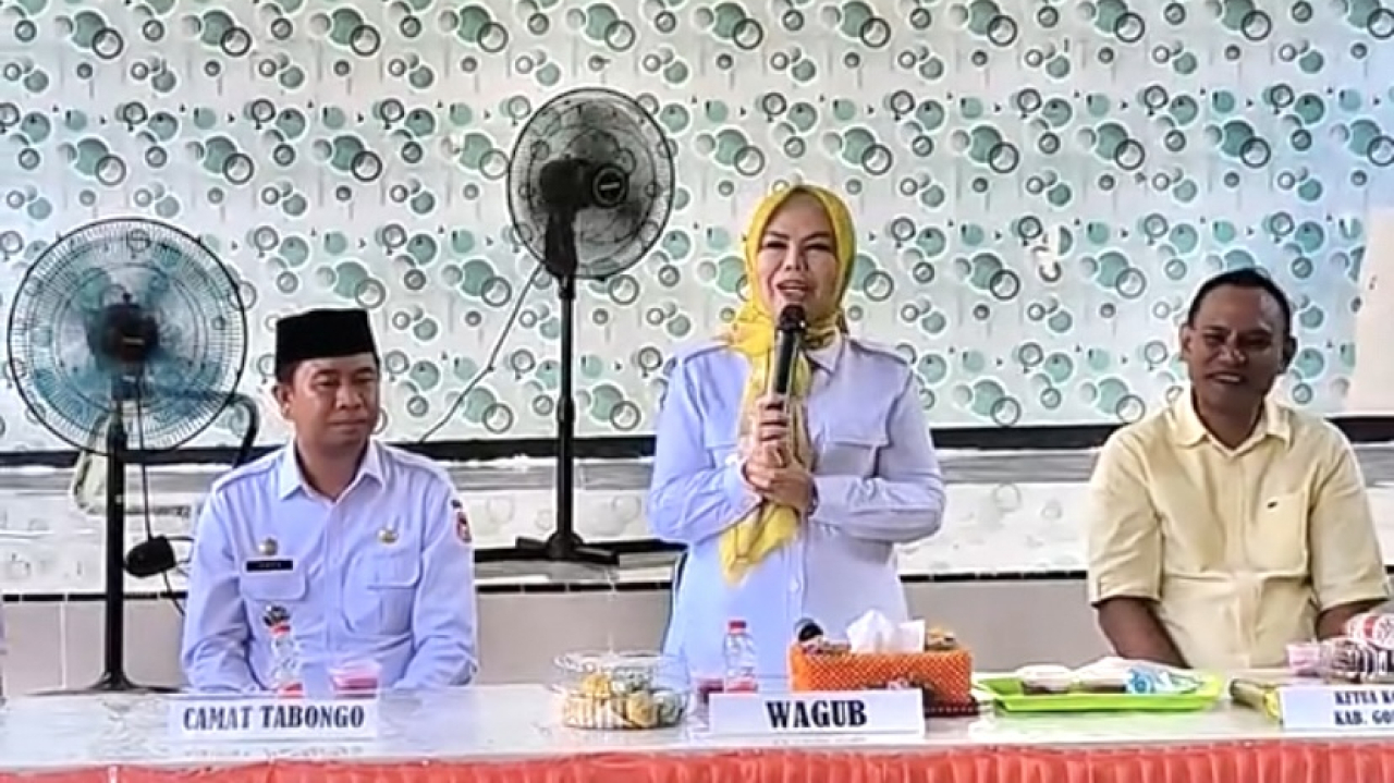 WAGUB IDAH SYAHIDAH RUSLI HABIBIE MENGAKU DIRINYA ASLI WARGA TABONGO.
