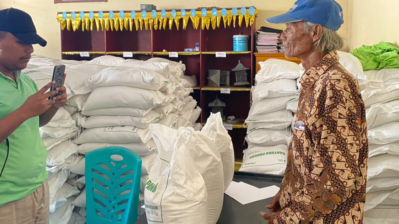Pemerintah Desa Molombulahe Salurkan Bantuan Pangan Beras Periode Juli–September 2026