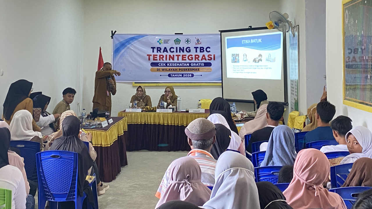 Warga Molombulahe Antusias Ikuti Cek Kesehatan Gratis Tracing TBC Terintegrasi dan Edukasi Pencegahan TBC
