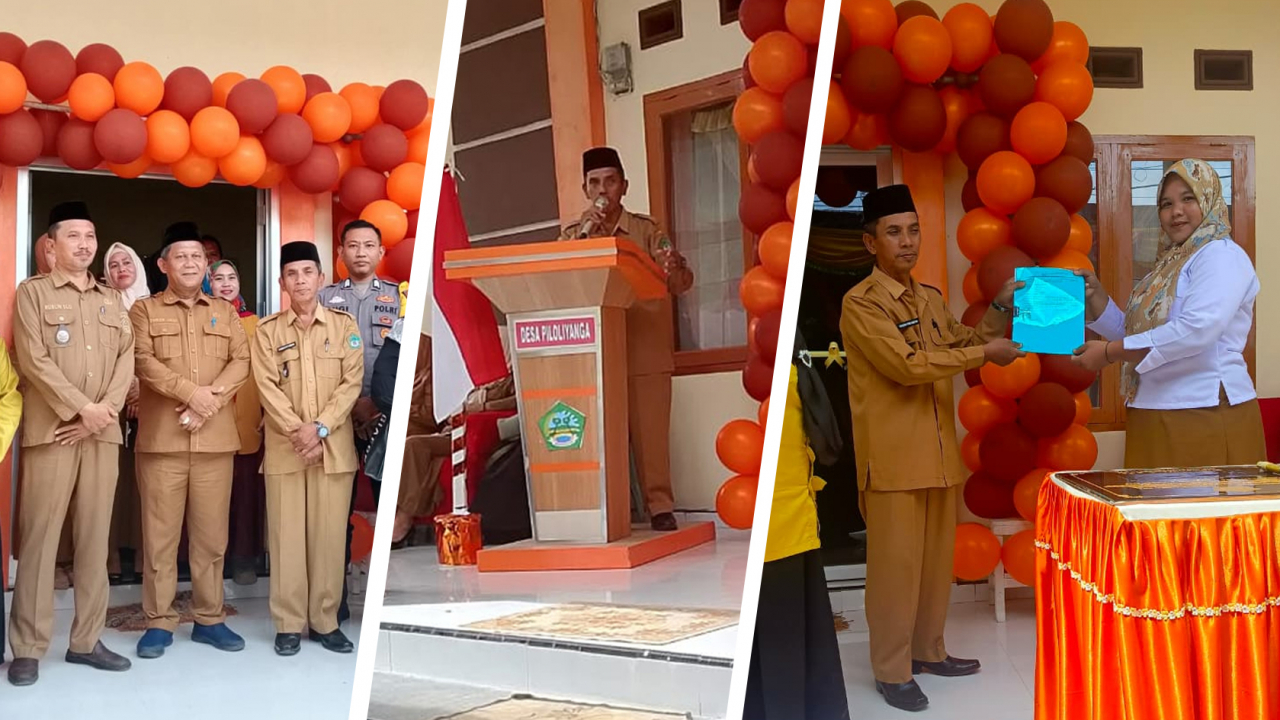 Peresmian Gedung Baru Tingkatkan Pelayanan Desa Piloliyanga