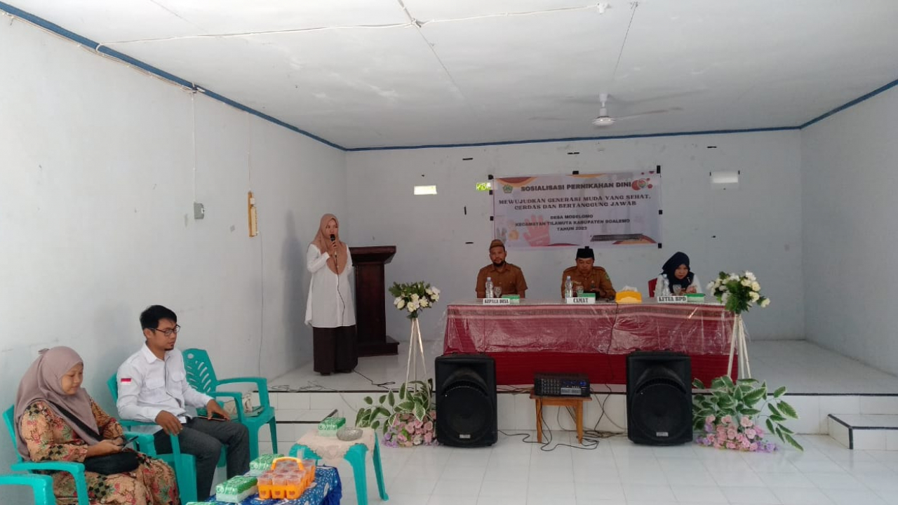 Pemerintah Desa Gelar Sosialisasi Pernikahan Dini