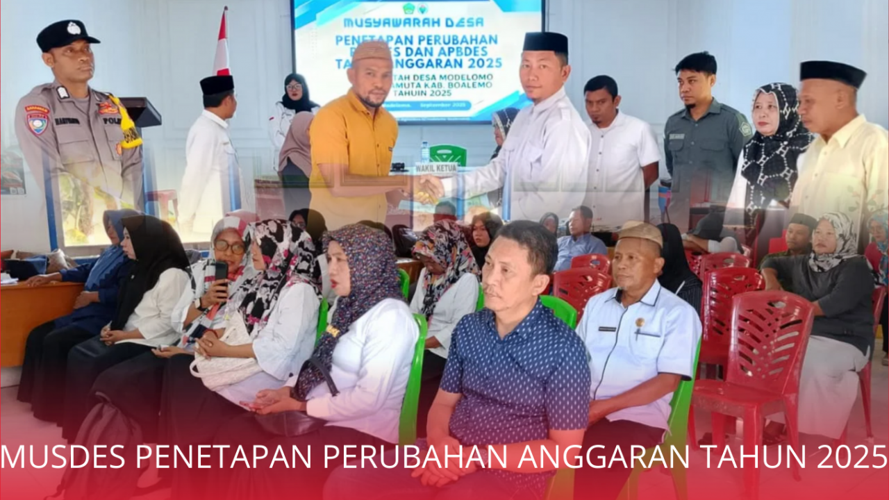 Musdes Perubahan RKPDES dan APBDES Tahun Anggaran 2025