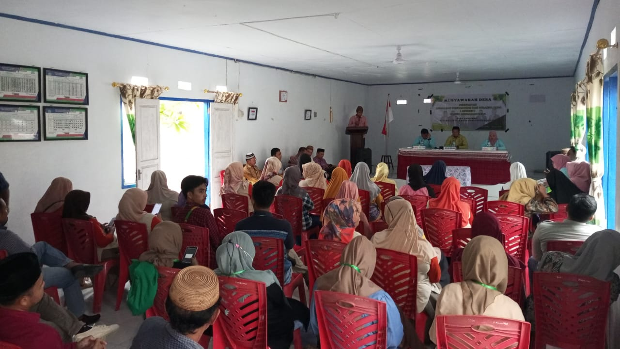 BPD Gelar Musyawarah Desa Penetapan APBDes Tahun Anggaran 2024