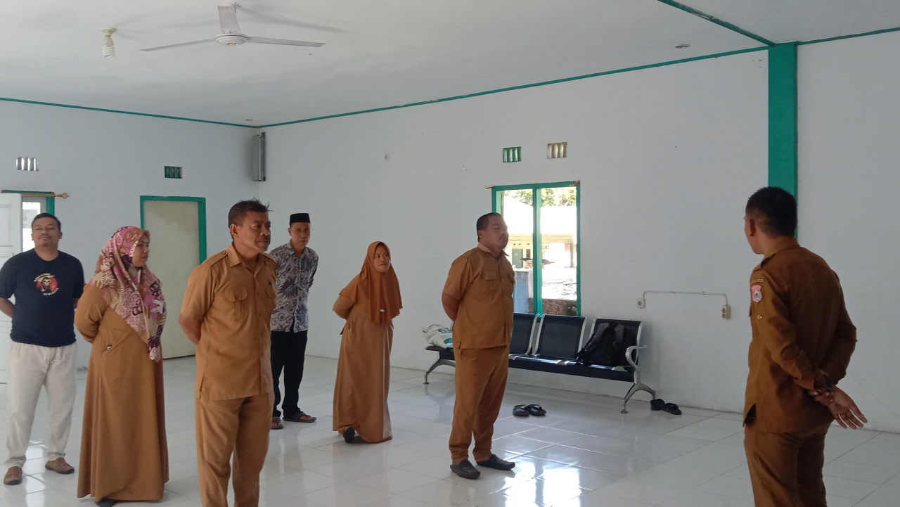 Peningkatan Kinerja Aparatur Pemerintah Desa Melalui Apel Kerja di Desa Oluhuta