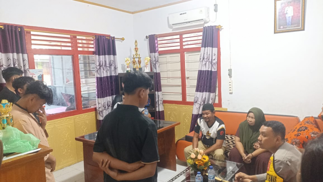 Enam Remaja di Desa Sipayo Mabuk Setelah Sholat Idul Adha