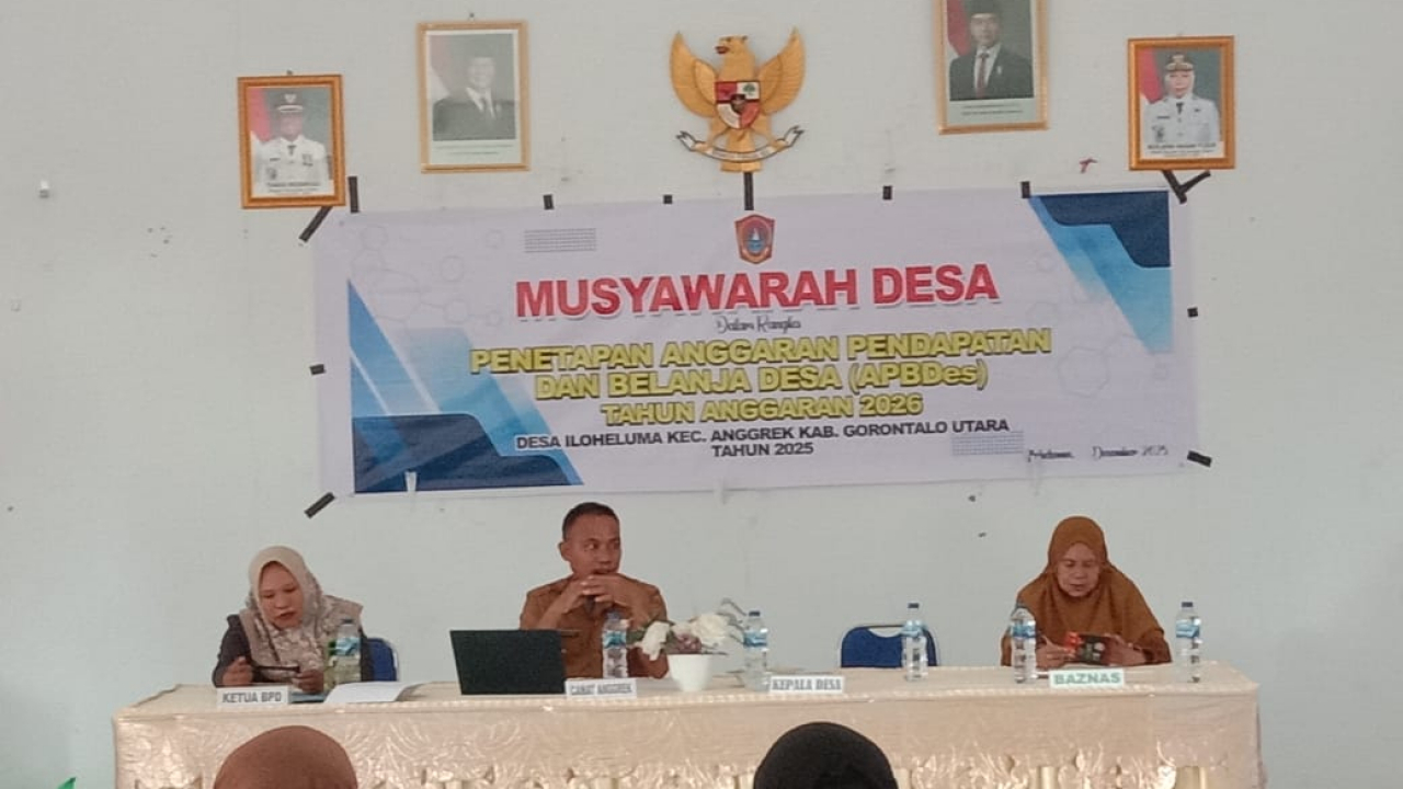 Musyawarah Desa Terkait Penetapan Ranperdes APBDes T.A 2026
