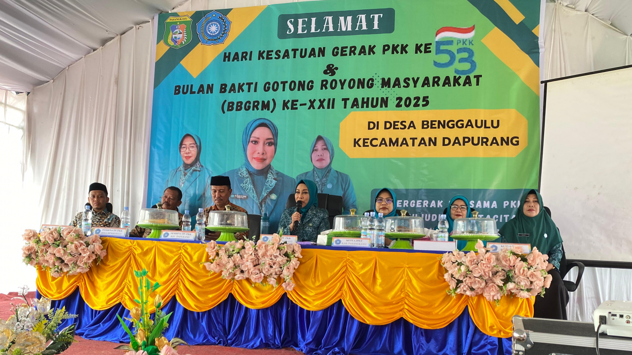 Hari Kesatuan Gerak PKK dan Bulan Bakti Gotong Royong Masyarakat (BBGRM) Ke XXII Tahun 2025