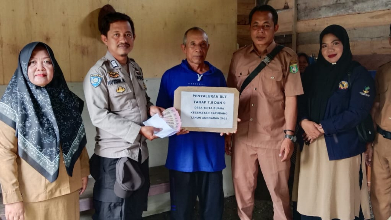 Penyaluran BLT Desa Tirta Buana Tahap 7, 8, & 9 Tahun 2025