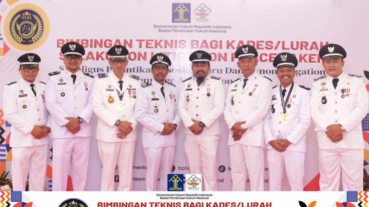 Kepala Desa Bulu Bonggu dilantik menjadi Pengurus NLPA