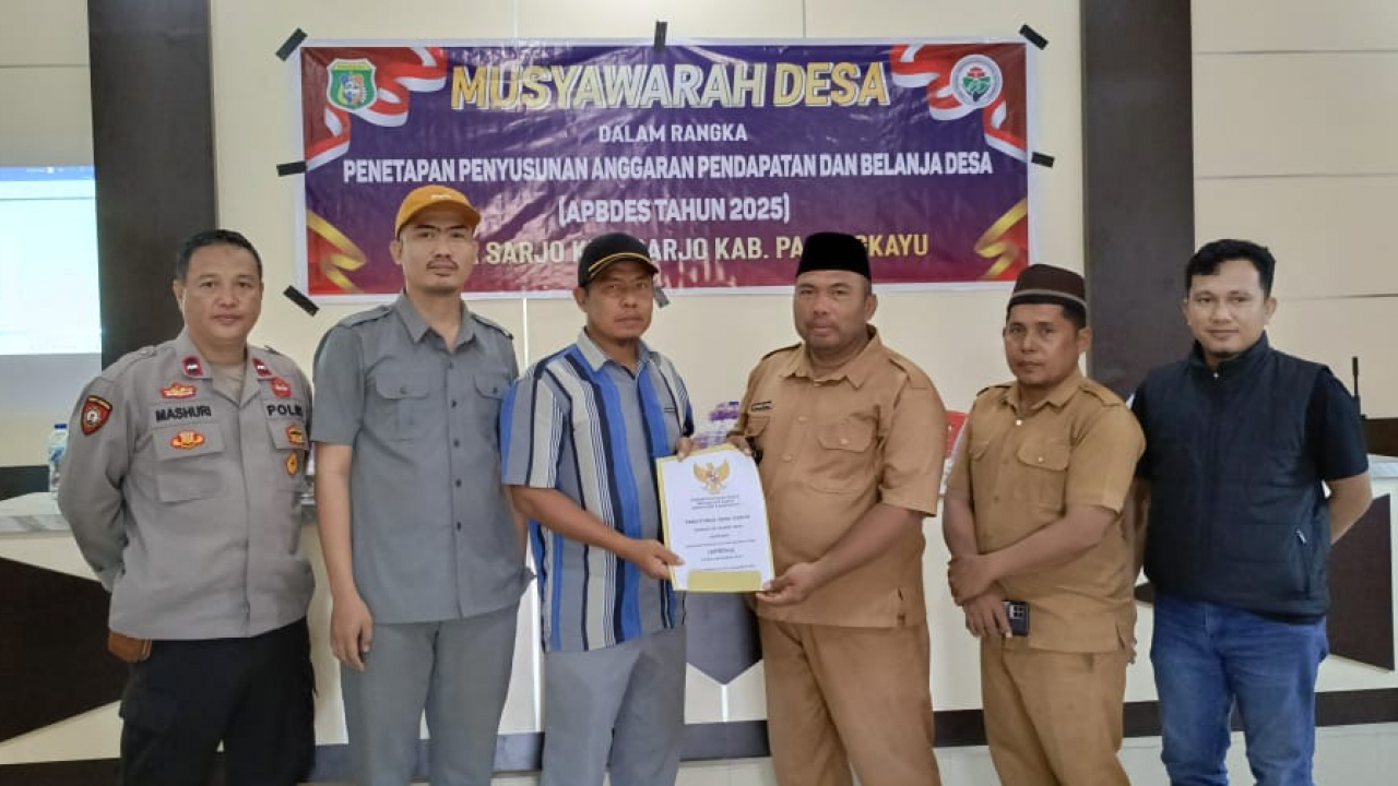 MUSYAWARAH PENETAPAN APBDes TA 2025