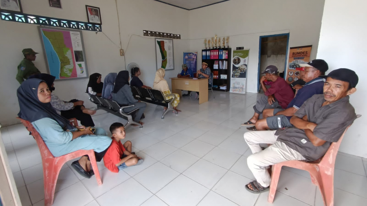 Kepala Desa Bonda Sambut Aspirasi Warga terkait Program P3KE