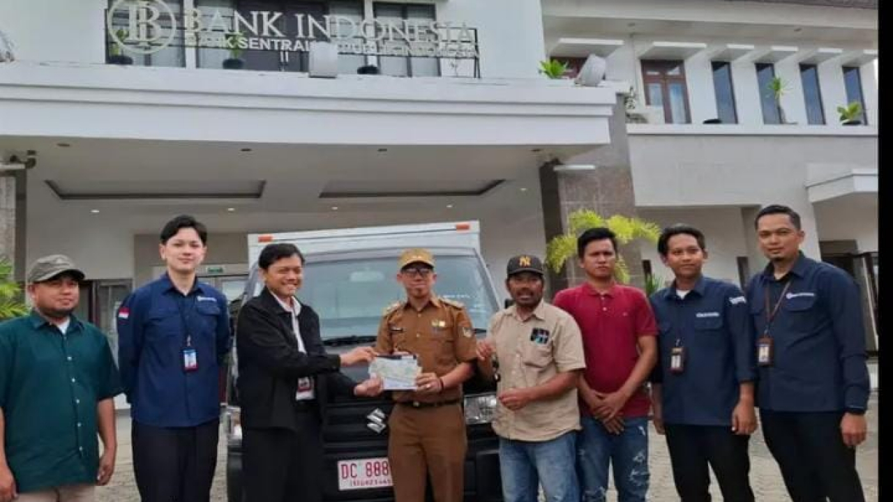 BI Sulbar Hadiahi Mobil untuk Desa Bonda Peraih Juara Nasional