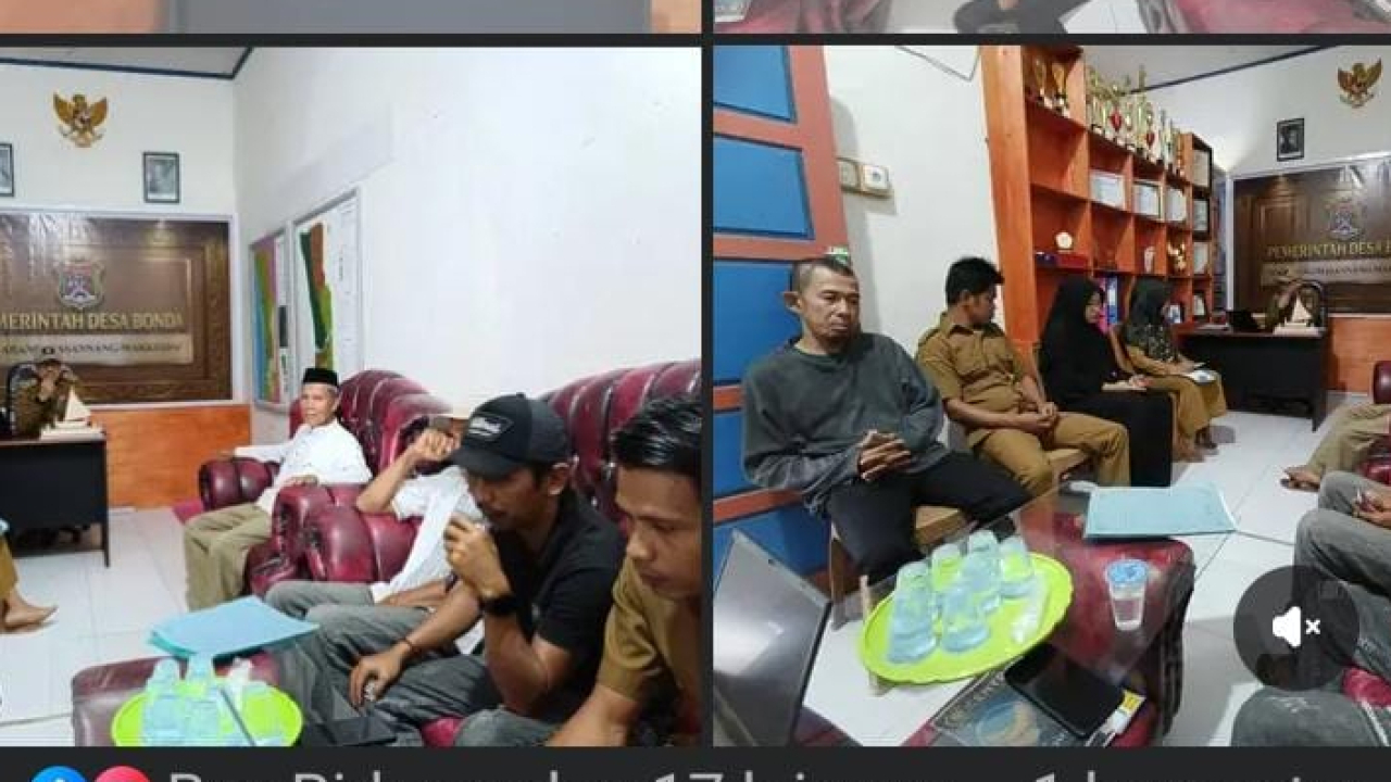 Rapat Koordinasi Pembentukan Tim penyusun RKPDES Dan MUSDES Tahun 2027