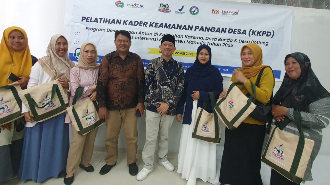 Tim KKPD Desa Bonda Dan Kader Desa Bonda Mengikuti Pelatihan Kader Keamanan Pangan Desa