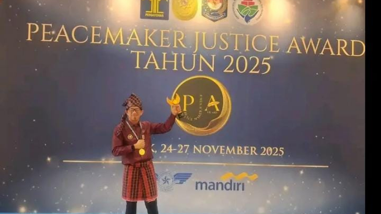 Keren! Kepala Desa Bonda Raih Gelar Tertinggi"ANUBHAWA SASANA JAGADDITHA" Di PJA Kemenkum 2025