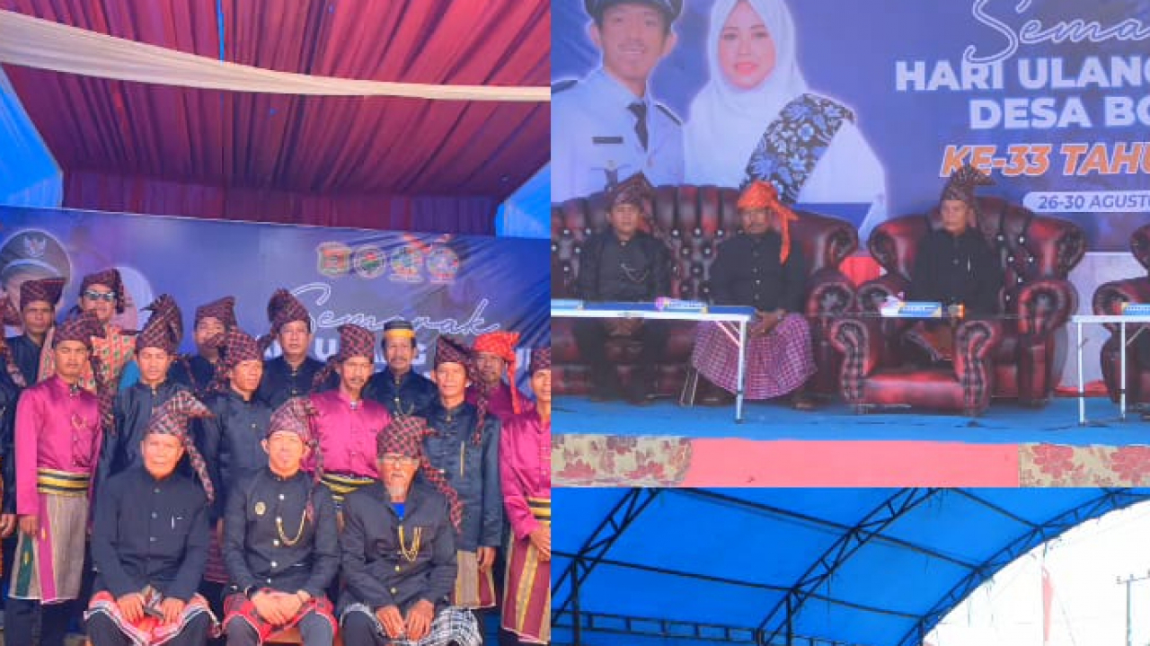 Semarak Hari Jadi Desa Bonda Yang ke -33 tahun