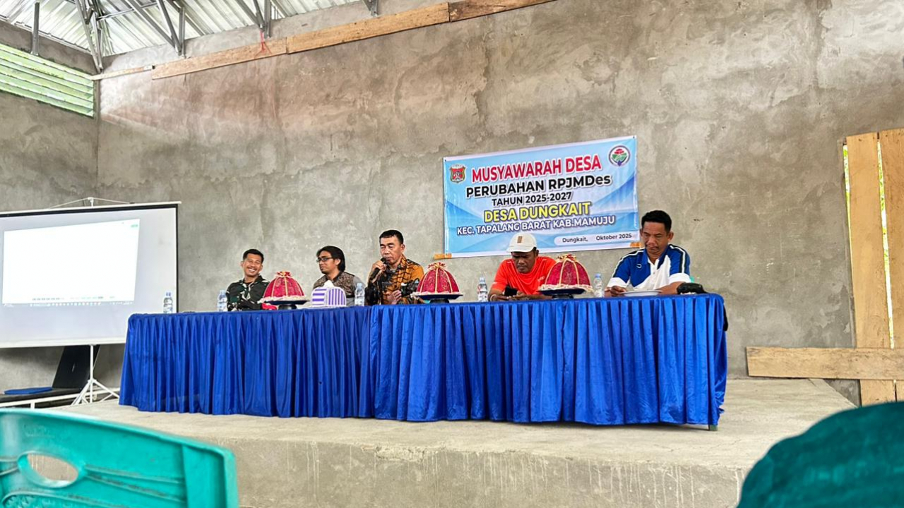 Musyawarah RPJMDes Dungkait: Desa Maju dan Sejahtera