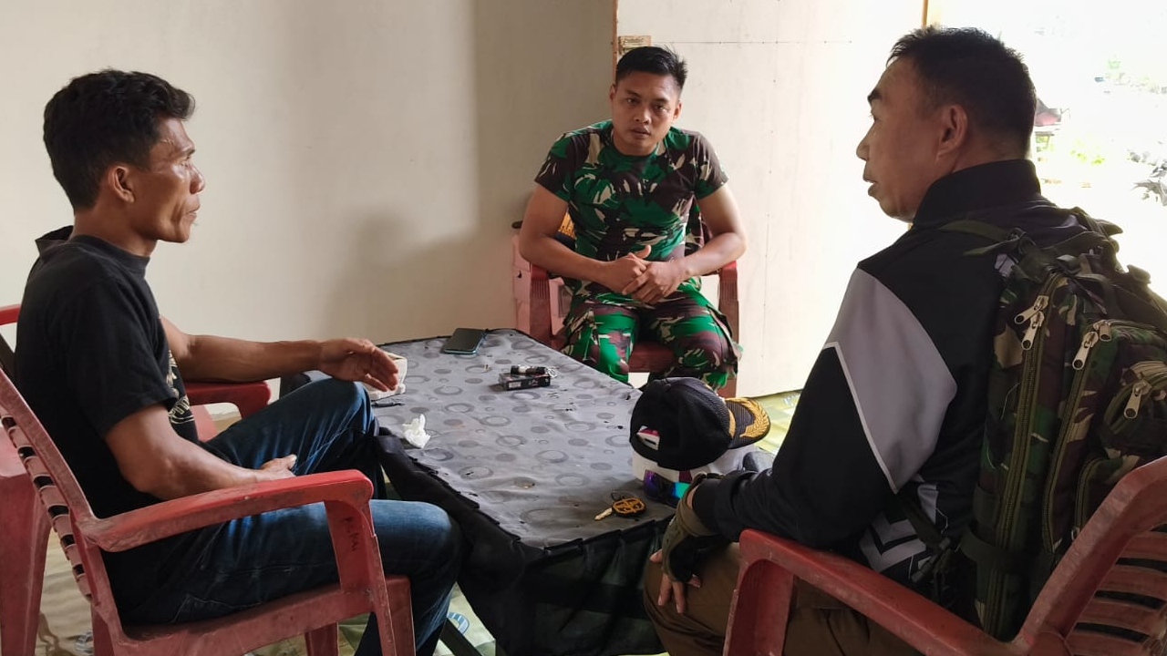 MASYARAKAT BERENCANA MENDUKUNG PEMBENTUKAN POS ANGKATAN LAUT MELALUI SWADAYA