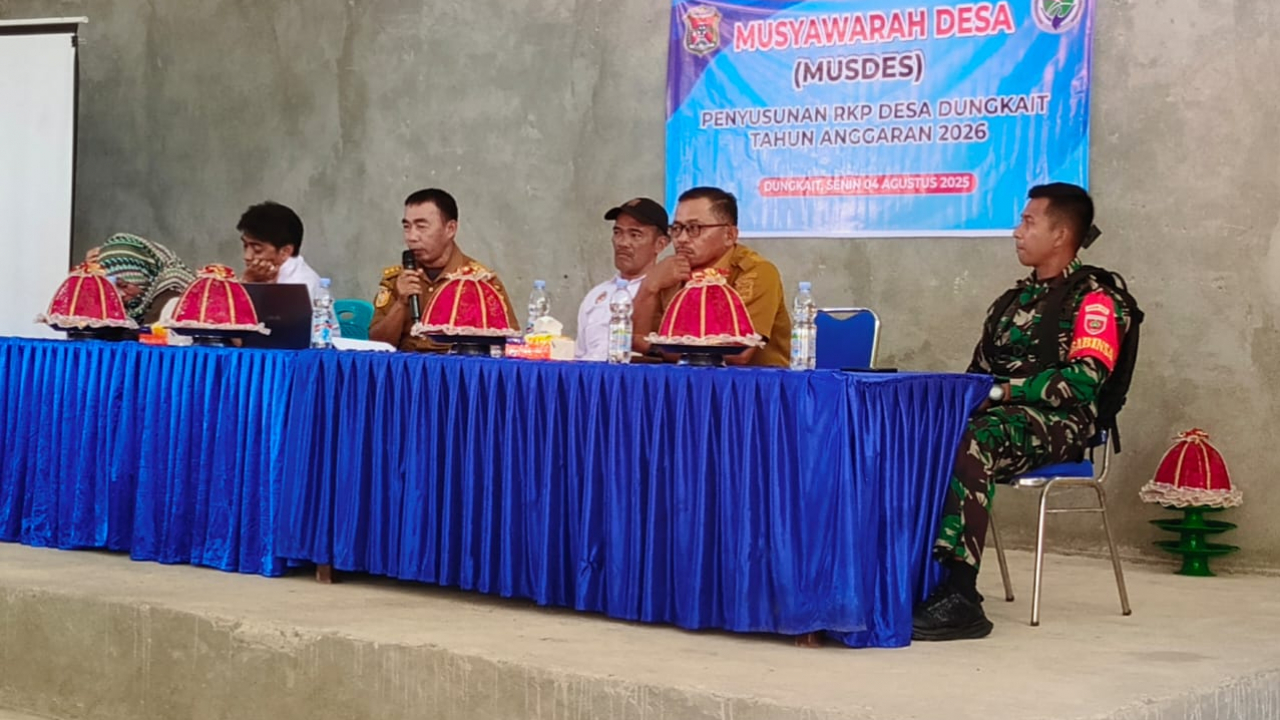 Musyawarah Desa Dungkait dalam Rangka Penyusunan RKPDES Tahun Anggaran 2026 dan Pembentukan Tim Penyusun