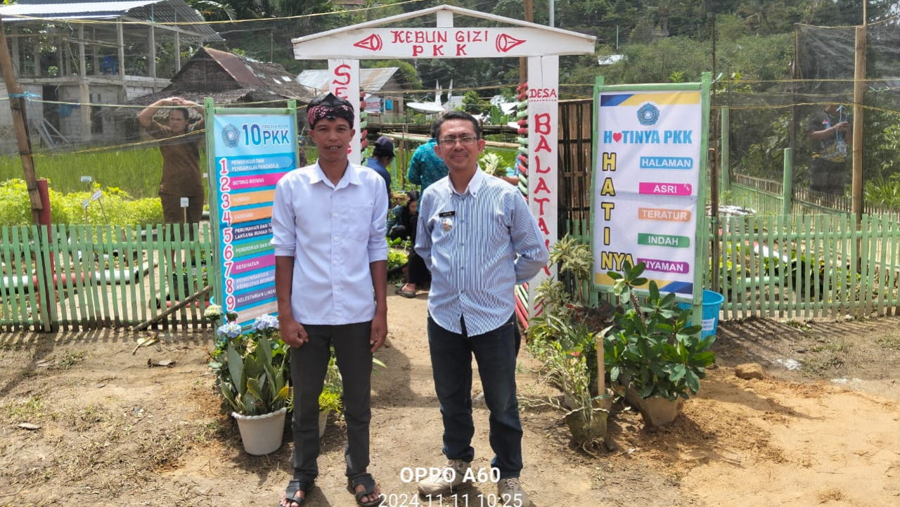 Pengembangan Desa Balatana Melalui Kerja Bakti Pariwisata dan Kebun Gizi PKK