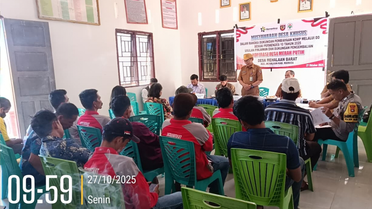 Musyawarah Desa: Dukungan Pinjaman KDMP Mehalaan Barat