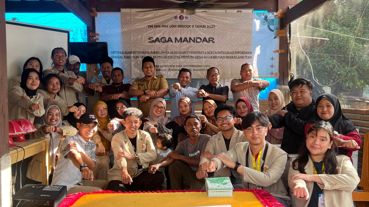 KKN-PPM UGM Saga Mandar Gelar Musyawarah dan Pemaparan Program Kerja di Desa Katumbangan Lemo