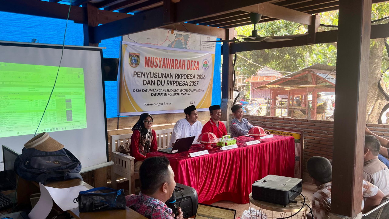 Musyawarah Desa: Penyusunan RKPDESA 2026 dan DU RKPDESA 2027