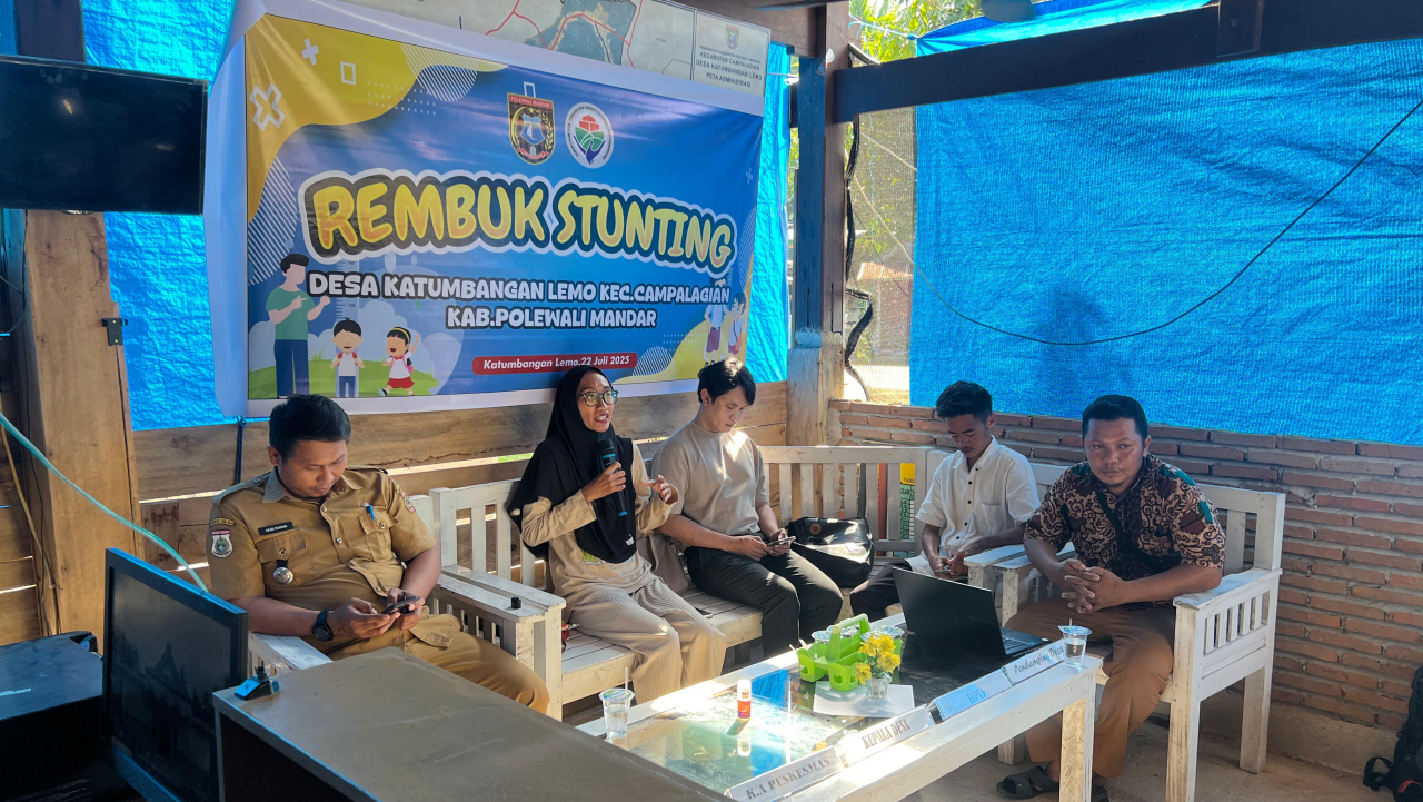 Rembuk Stunting Desa Katumbangan Lemo: Komitmen Kuat dan Evaluasi Menyeluruh