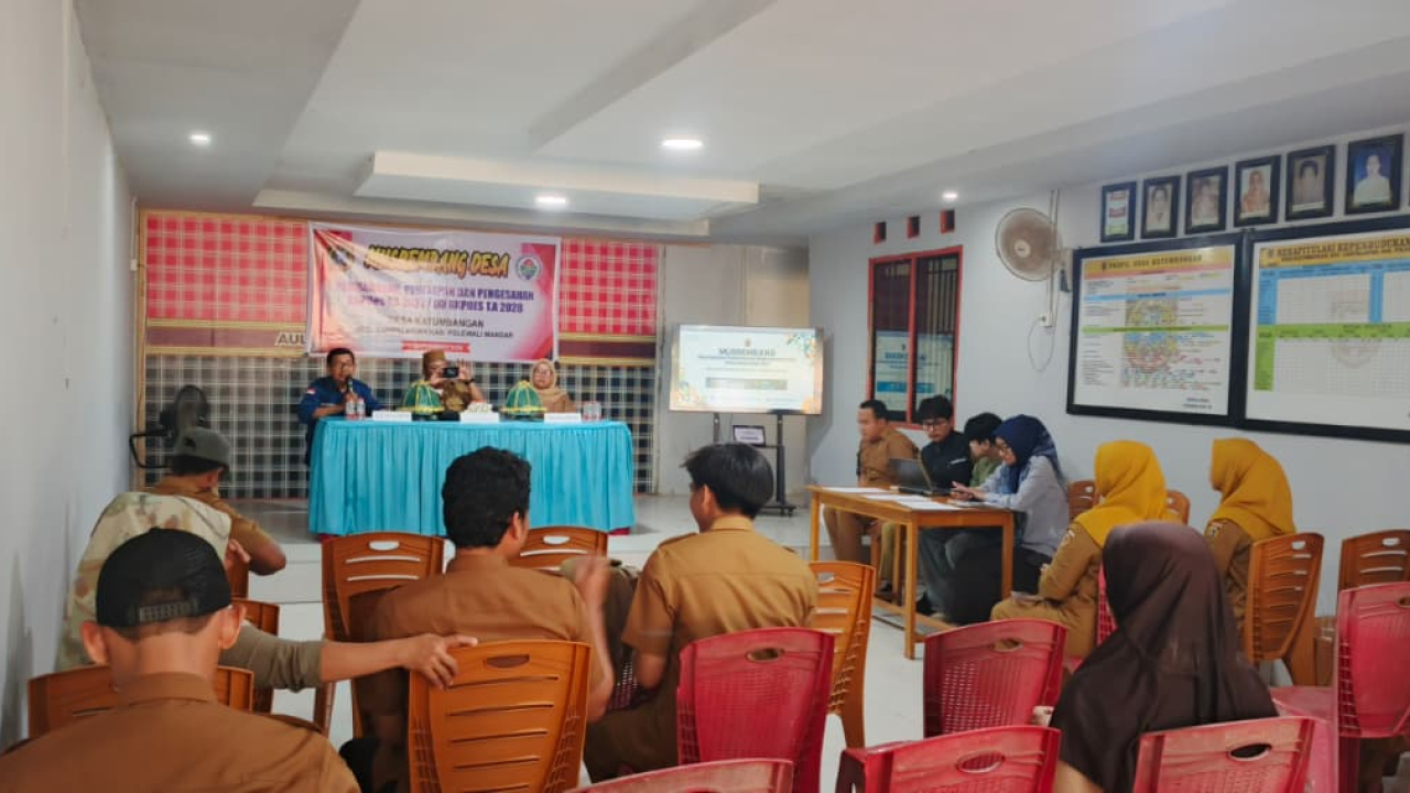 Dari Aspirasi Menjadi Aksi: Desa Katumbangan Gelar Musrembang Tahun Anggaran 2027