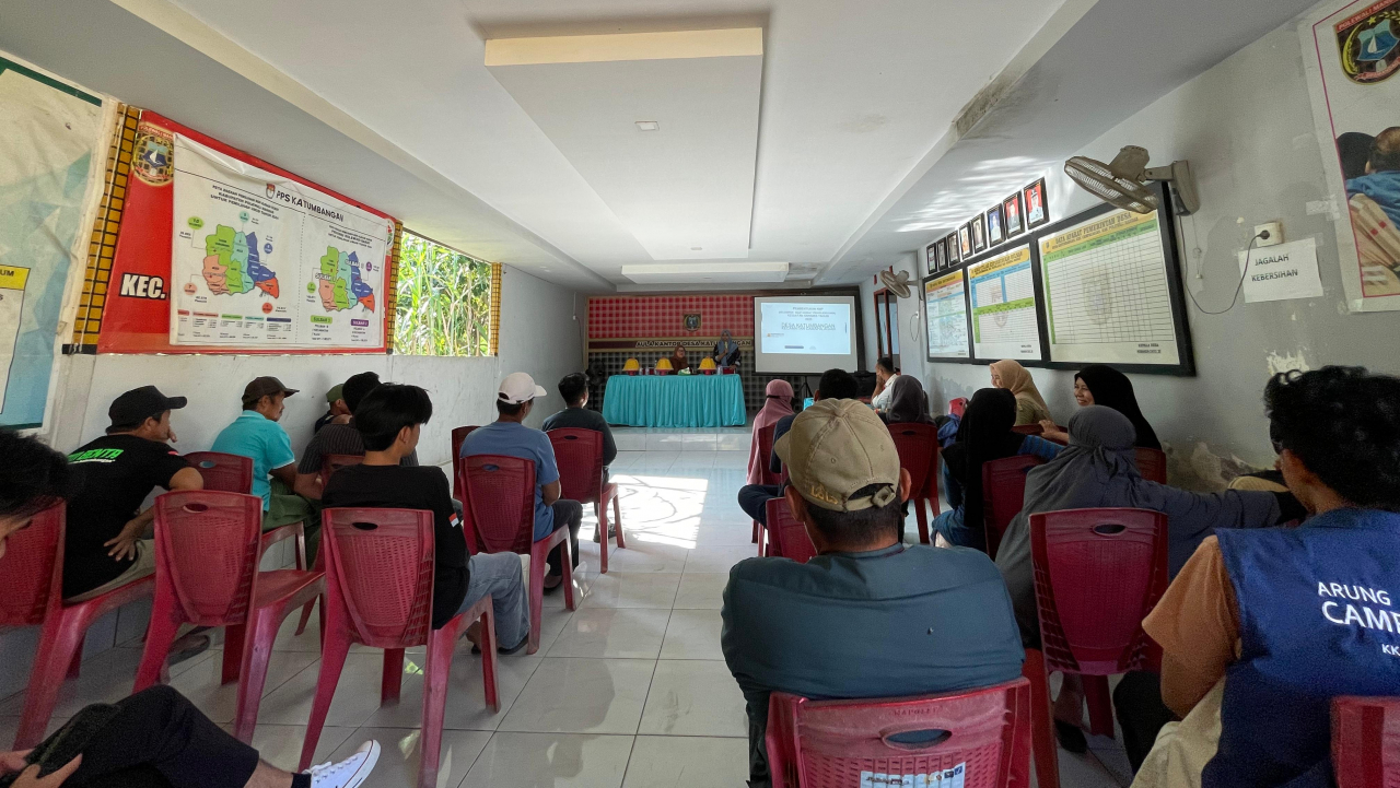 SOSIALISASI PROGRAM SANIMAS DESA KATUMBANGAN TAHUN 2025