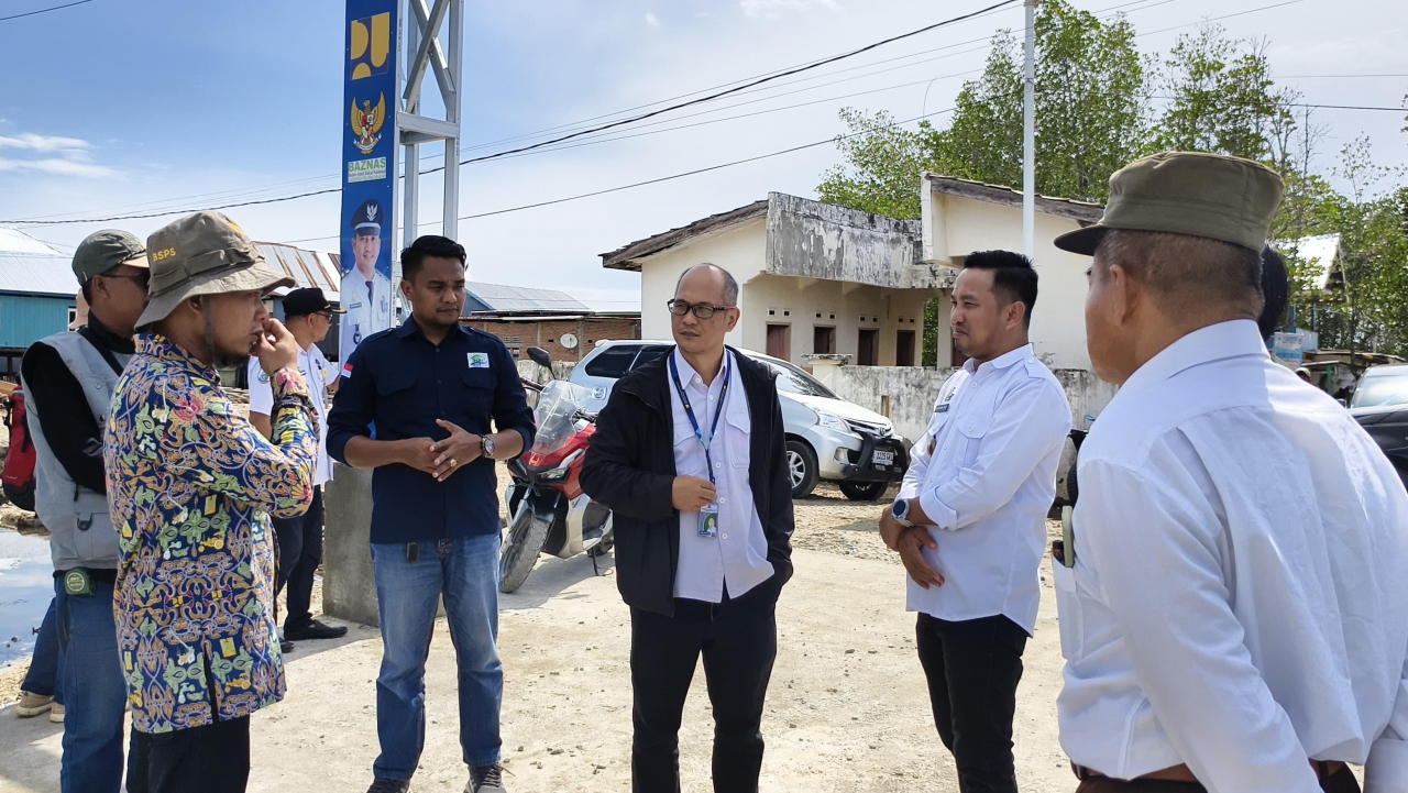 Direktorat Rumah Swadaya Kementerian PUPR melakukan Kunjungan dan Monitoring Spesifik Program BSPS Kolaborasi di Desa Lapeo