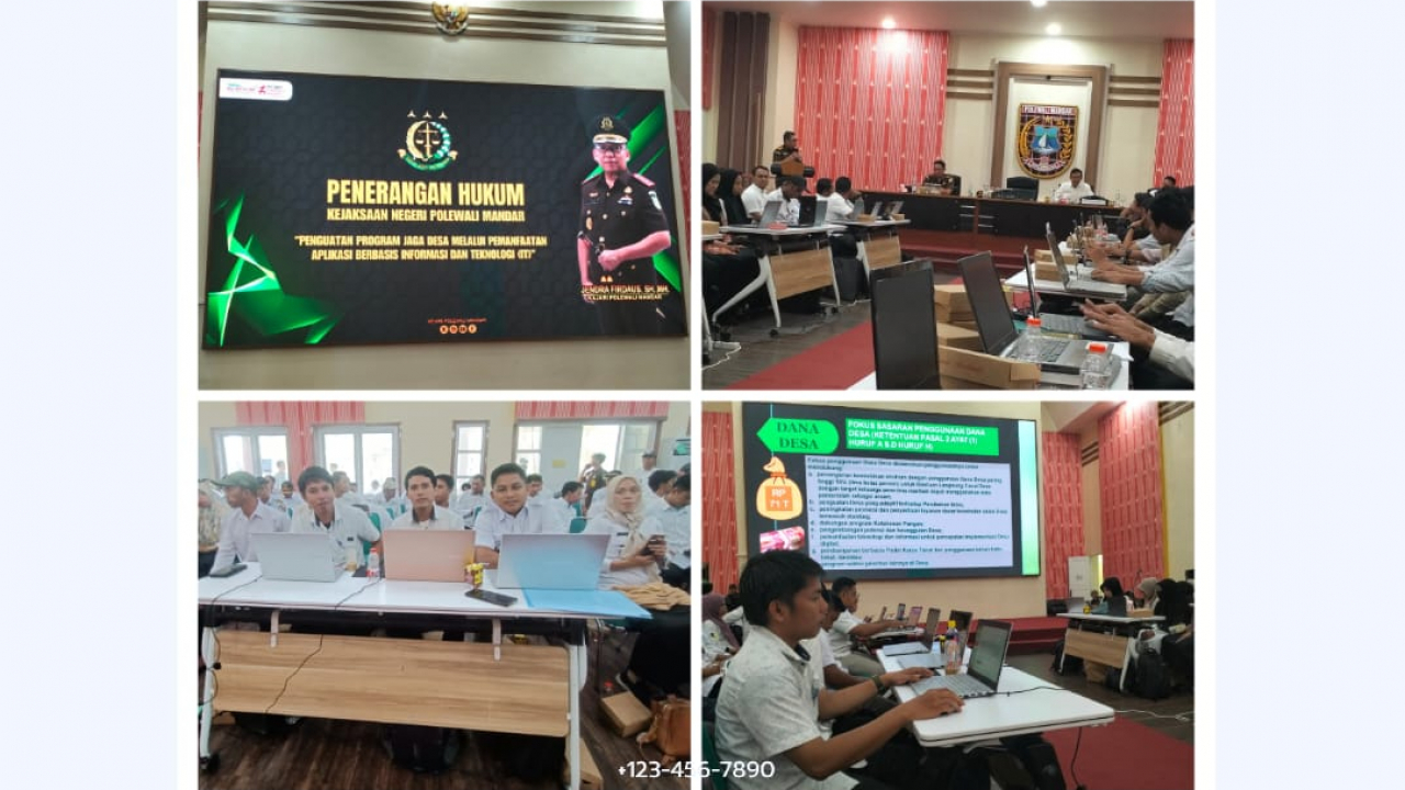 Peningkatan Kapasitas Aparatur Desa melalui Bimbingan Teknis Penguatan Program Jaga Desa Melalui Pemanfaatan Aplikasi Berbasis Informasi Dan Teknologi (IT)