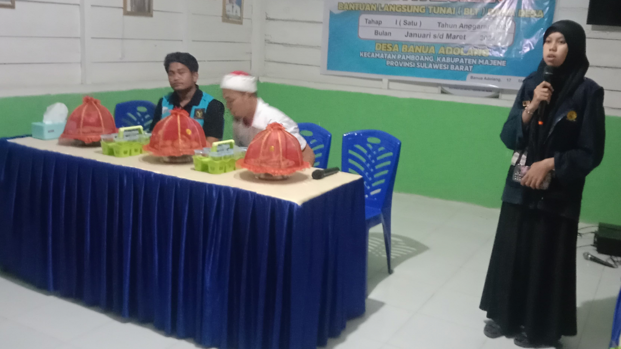 Malam Ramah Tamah MAN 1 Majene di Desa Banua Adolang