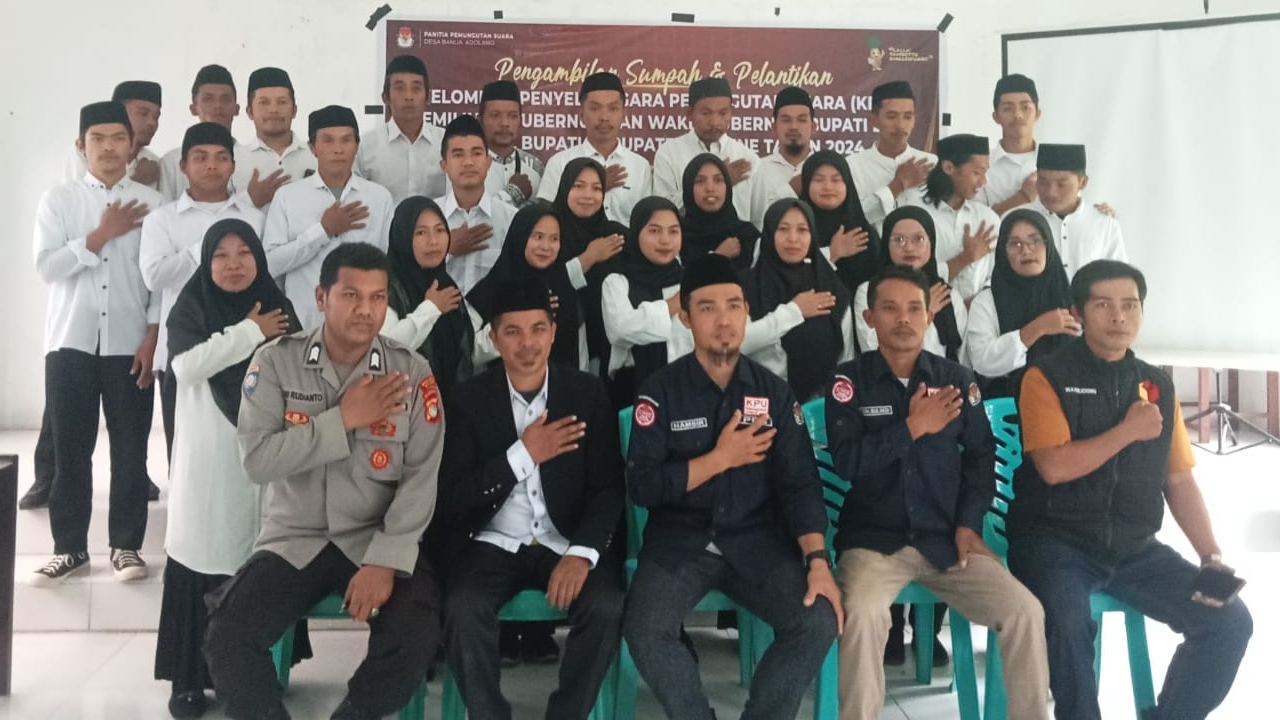 Batas Akhir Layanan Pemilih Pindahan di Desa Banua Adolang Mendekati Tenggat Waktu