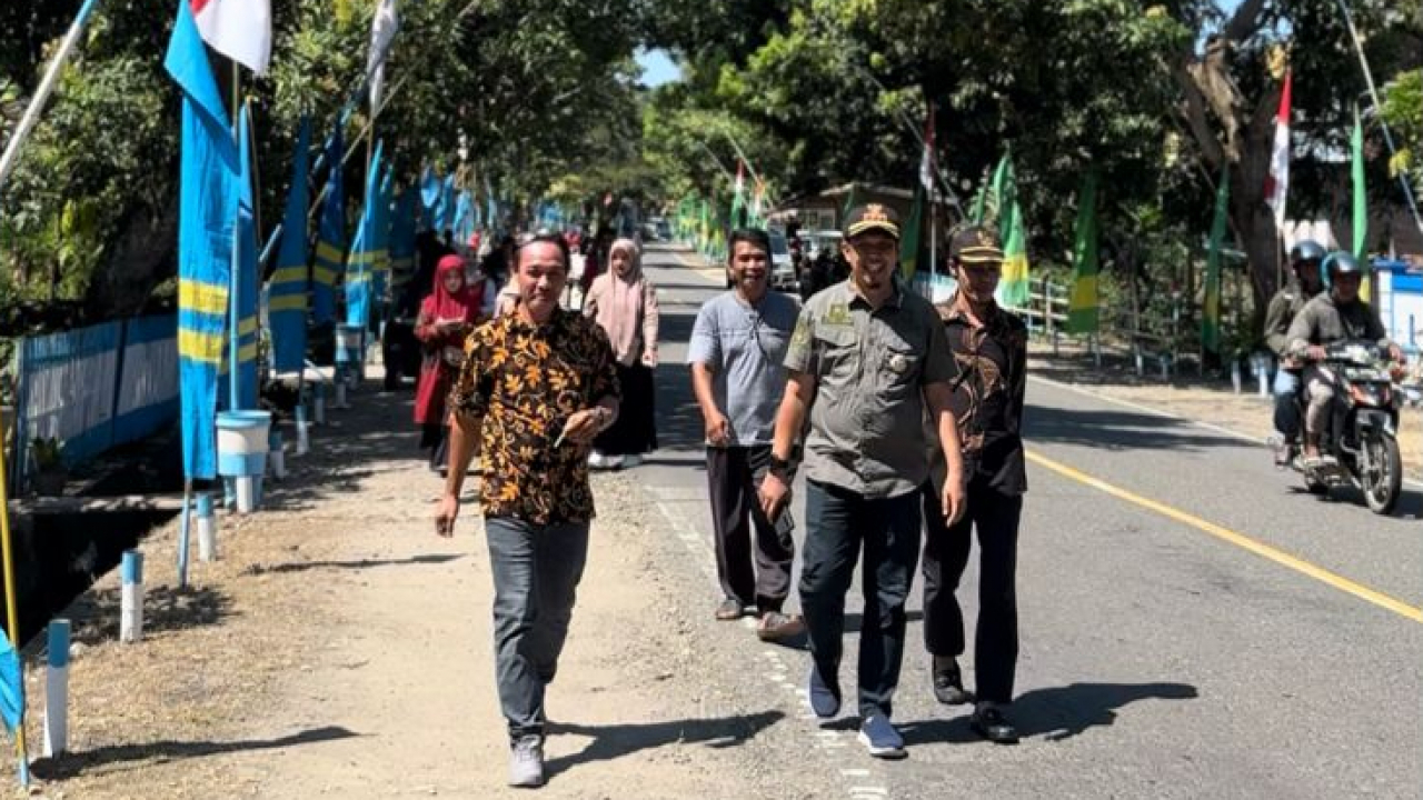 Penilaian Menata Kampung Lomba 17 Agustus Desa Ulidang