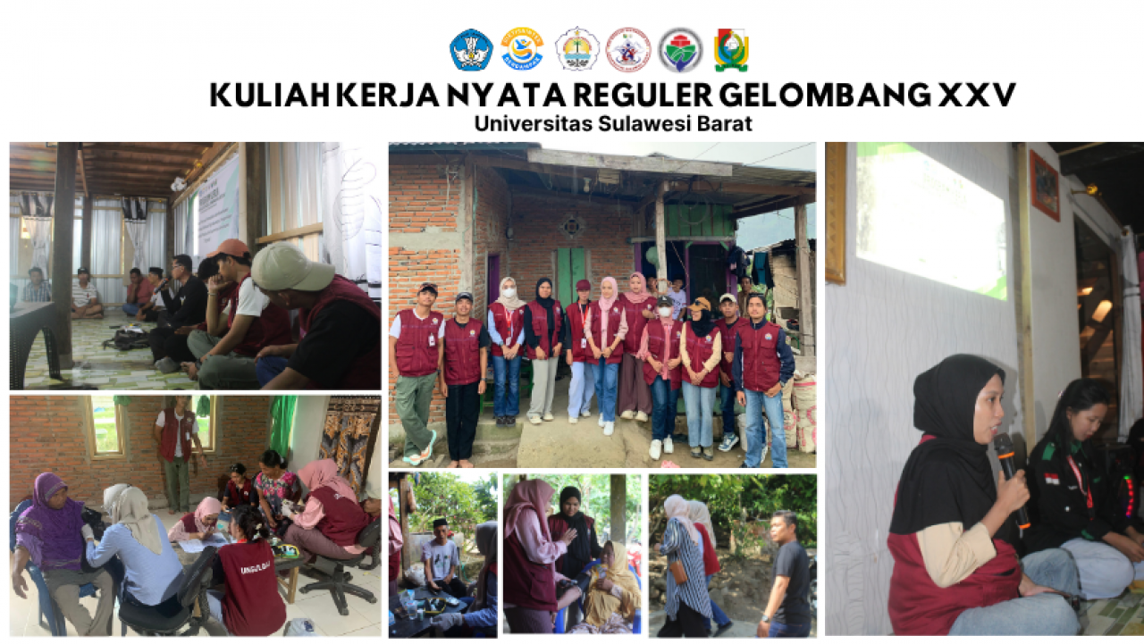 Mahasiswa KKN Reguler Gelombang XXV Unversitas Sulawesi Barat Tahun  2025 Tingkatkan Pengetahuan Pertanian dan Pemerataan Layanan Kesehatan di Desa Awo