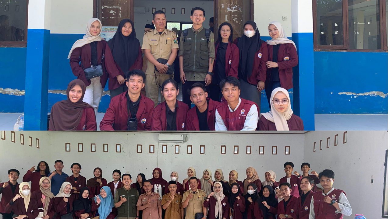 Penerimaan Mahasiswa KKN Universitas Sulawesi Barat di Desa Awo, Kecamatan Tammerodo Sendana