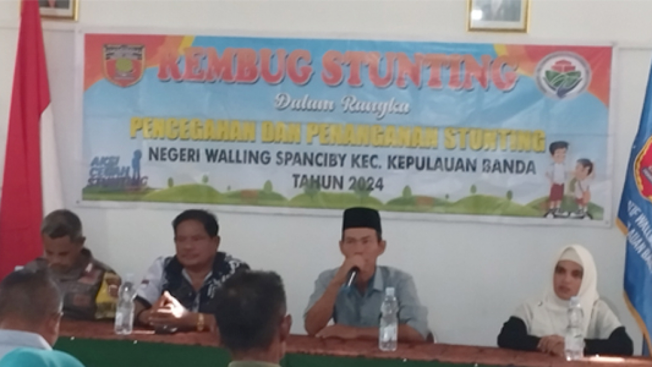 Musyawarah Rembug Stunting di Negeri Walling Spanciby