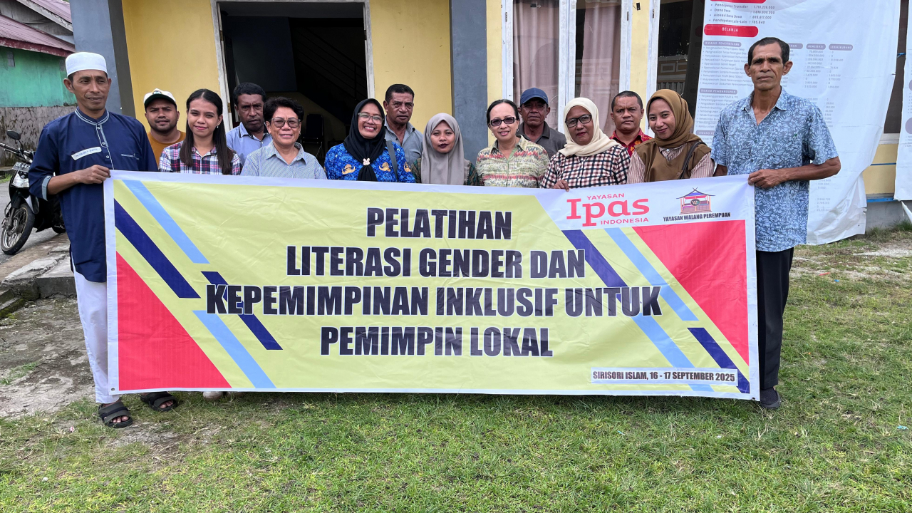 Peningkatan Kapasitas Pemimpin Lokal Negeri Siri Sori Islam Melalui Pelatihan Literasi Gender dan Kepemimpinan Inklusif