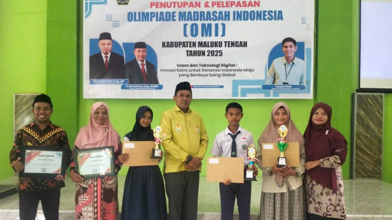 Prestasi Gemilang, Siswa-Siswi Madrasah Siri Sori Islam Wakili Maluku Tengah di Tingkat Provinsi