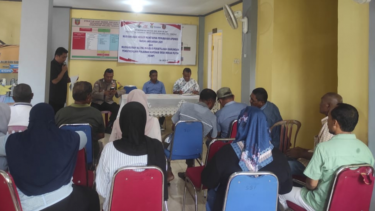 Musyawarah Negeri: APBNEG 2025 & Pinjaman KOPDES Disetujui