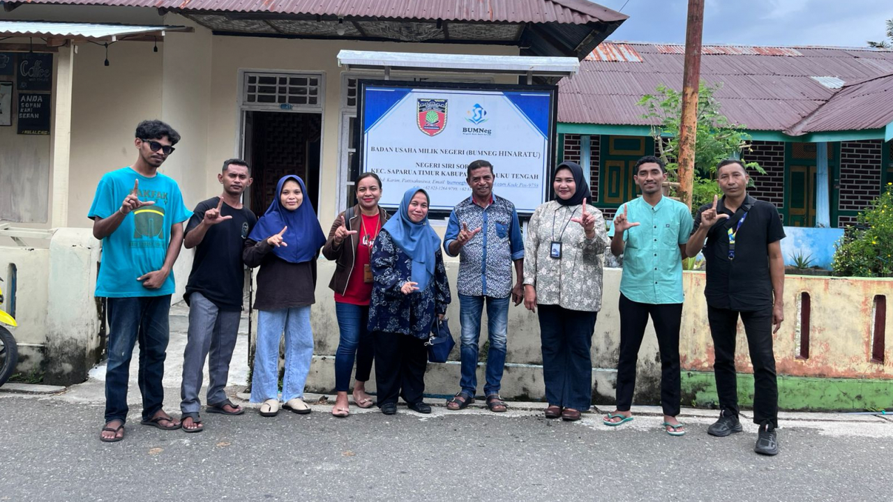 Kerja Sama Bank Mandiri dan Bumdes Hinaratu Siri Sori